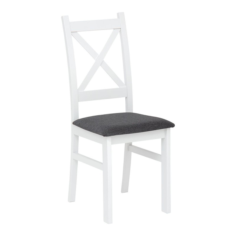 Silla blanca (asiento gris Gunar 16)