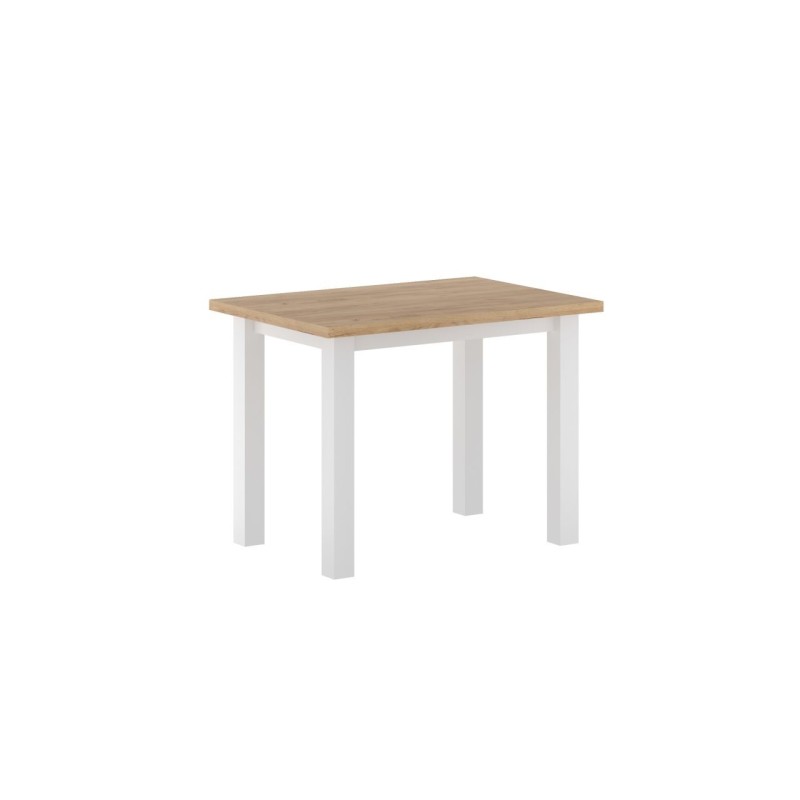 Table (golden oak craft/white) 70x100