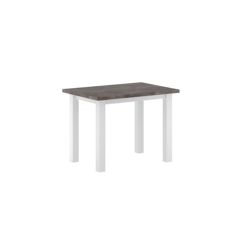 Mesa (hormigón/blanco) 70x100