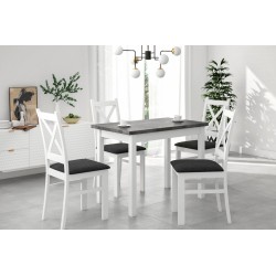 Table (concrete/white) 70x100