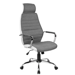 Office chair gray/white