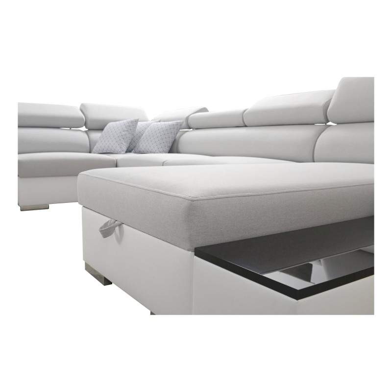 Napoli IV Maxi corner sofa with a sleeping function - luxury and comfort in your living room