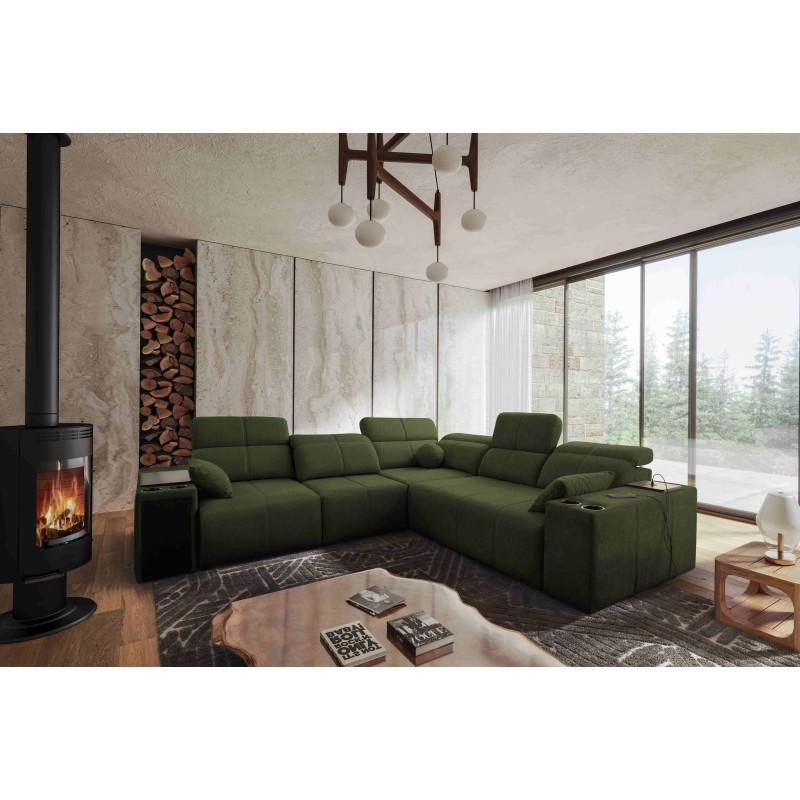 Ecksofa Milano III mit Schlaffunktion - Eleganz und Funktionalität in einem!