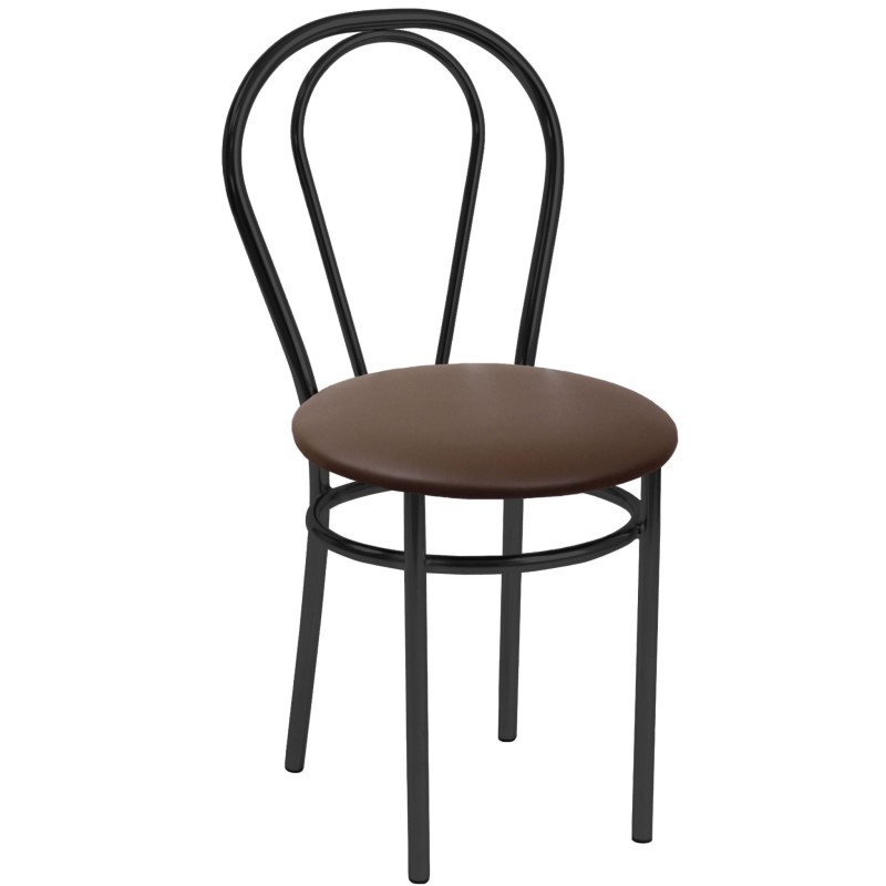 Chair (eco brown) - black frame