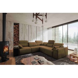 Ecksofa Milano III mit Schlaffunktion - Eleganz und Funktionalität in einem!