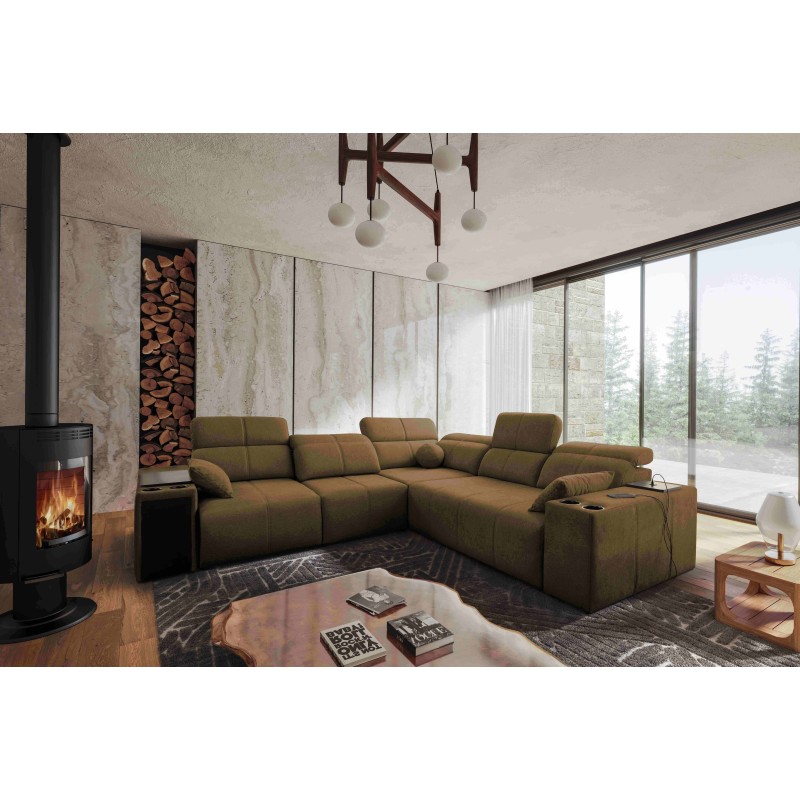 Ecksofa Milano III mit Schlaffunktion - Eleganz und Funktionalität in einem!