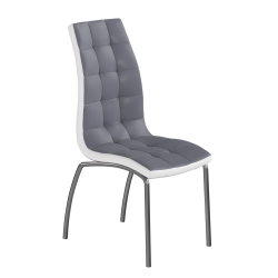 Chair (gray/white) (1 package of 4 pieces)