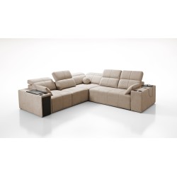 Ecksofa Milano III mit Schlaffunktion - Eleganz und Funktionalität in einem!