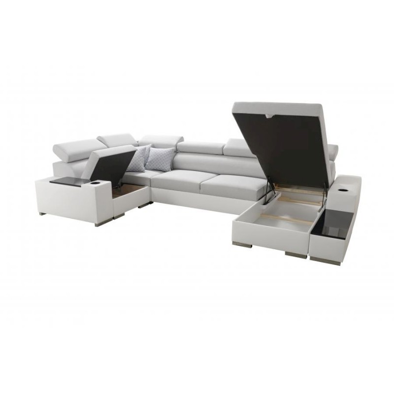 Napoli IV Maxi corner sofa with a sleeping function - luxury and comfort in your living room