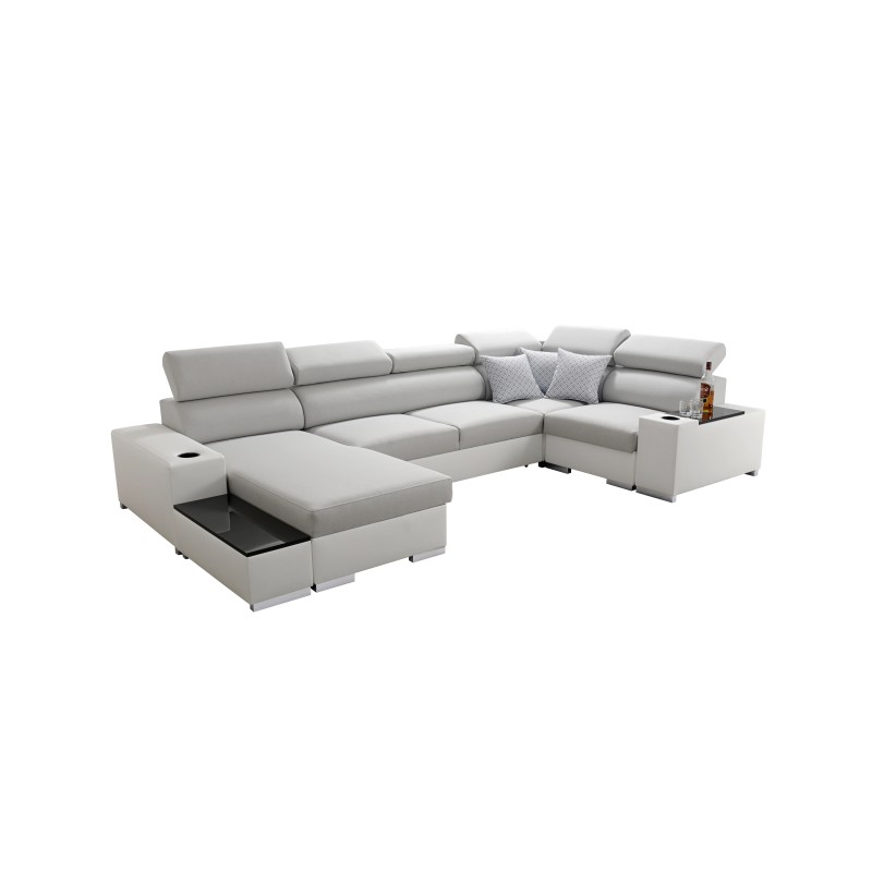 Ecksofa U Napoli IV Maxi mit Schlaffunktion - Luxus und Komfort in Ihrem Wohnzimmer