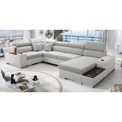 Ecksofa U Napoli IV Maxi mit Schlaffunktion - Luxus und Komfort in Ihrem Wohnzimmer