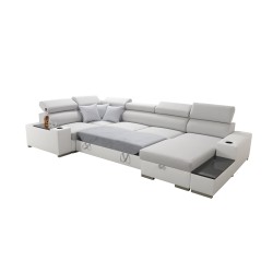 Ecksofa U Napoli IV Maxi mit Schlaffunktion - Luxus und Komfort in Ihrem Wohnzimmer