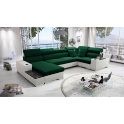 Napoli IV Maxi corner sofa with a sleeping function - luxury and comfort in your living room