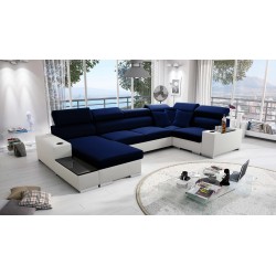 Napoli IV Maxi corner sofa with a sleeping function - luxury and comfort in your living room