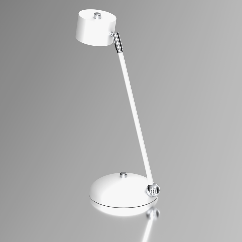 Desk lamp ARENA WHITE/SILVER 1xGX53