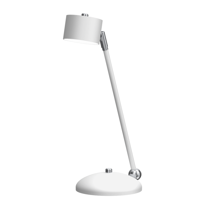 Desk lamp ARENA WHITE/SILVER 1xGX53