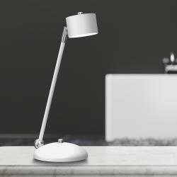 Desk lamp ARENA WHITE/SILVER 1xGX53