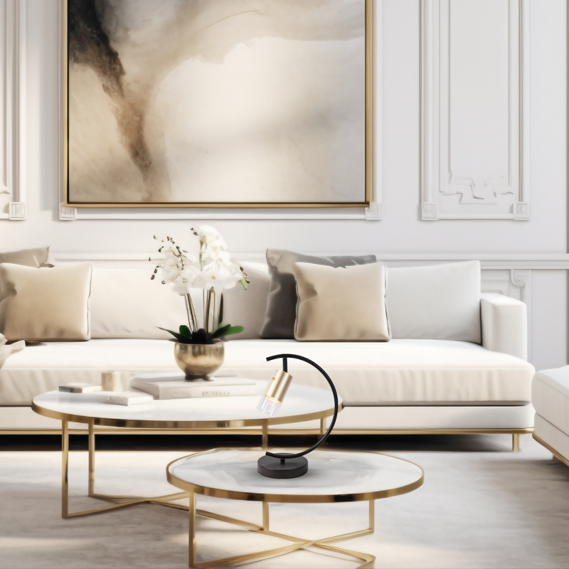 Desk Lamp Ricky Gold 1xGU10