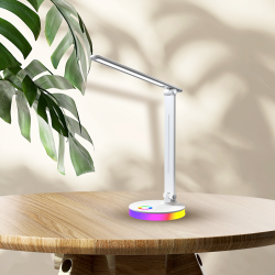 Lampka biurkowa Bruno White 5W LED RGB