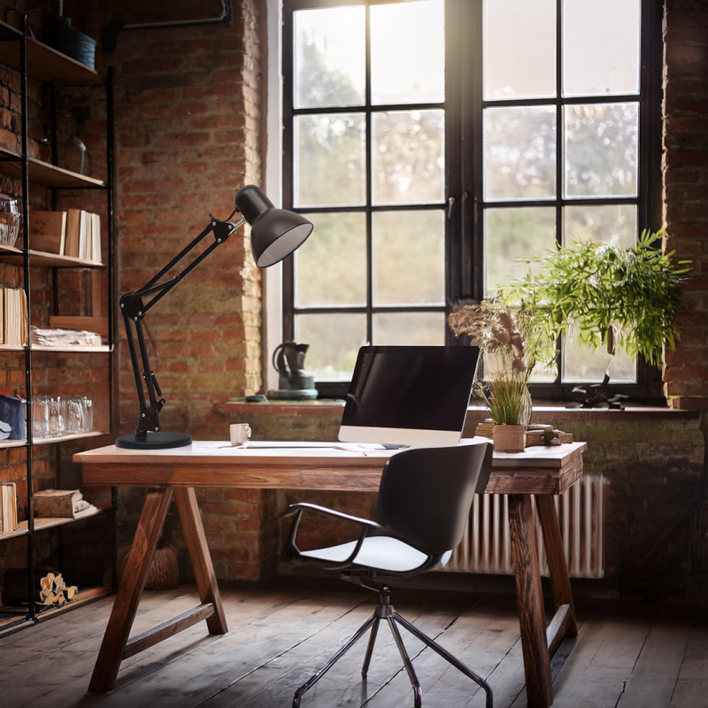 NEXA Black Desk Lamp 1xE27