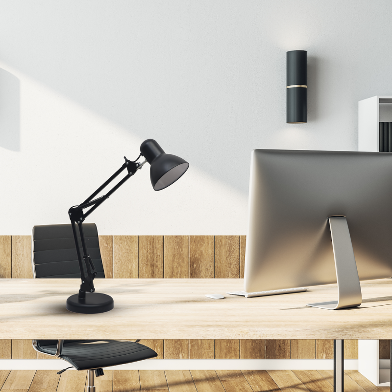 NEXA Black Desk Lamp 1xE27