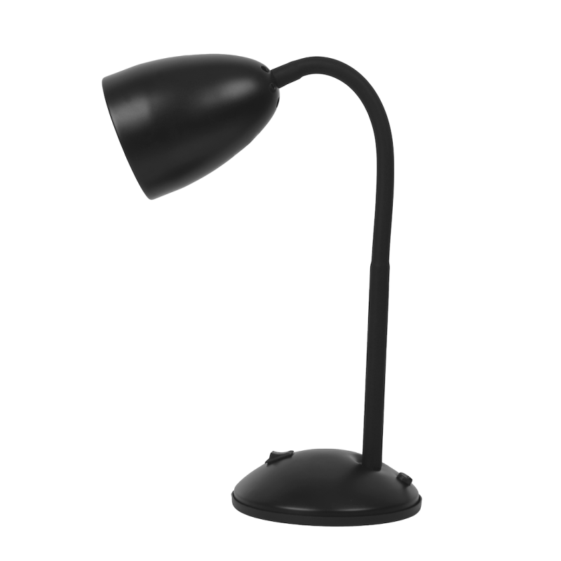 LOGIC Black Desk Lamp 1xE27