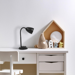LOGIC Black Desk Lamp 1xE27