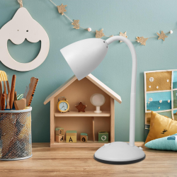 LOGIC White Desk Lamp 1xE27