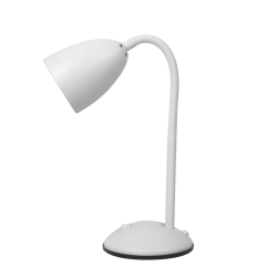 Schreibtischlampe LOGIC Weiß 1xE27