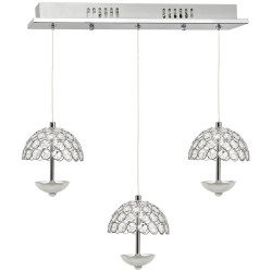 LÁMPARA COLGANTE VENUS 3x5W LED