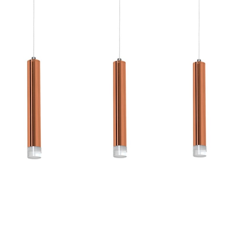 COPPER PENDANT LAMP 15W LED