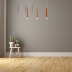 HÄNGELAMPE KUPFER 15W LED