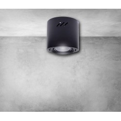 СТЕЛЬОВА ЛАМПА TUBO BLACK 1xAR111 (БЕЗ ЛАМПИ)