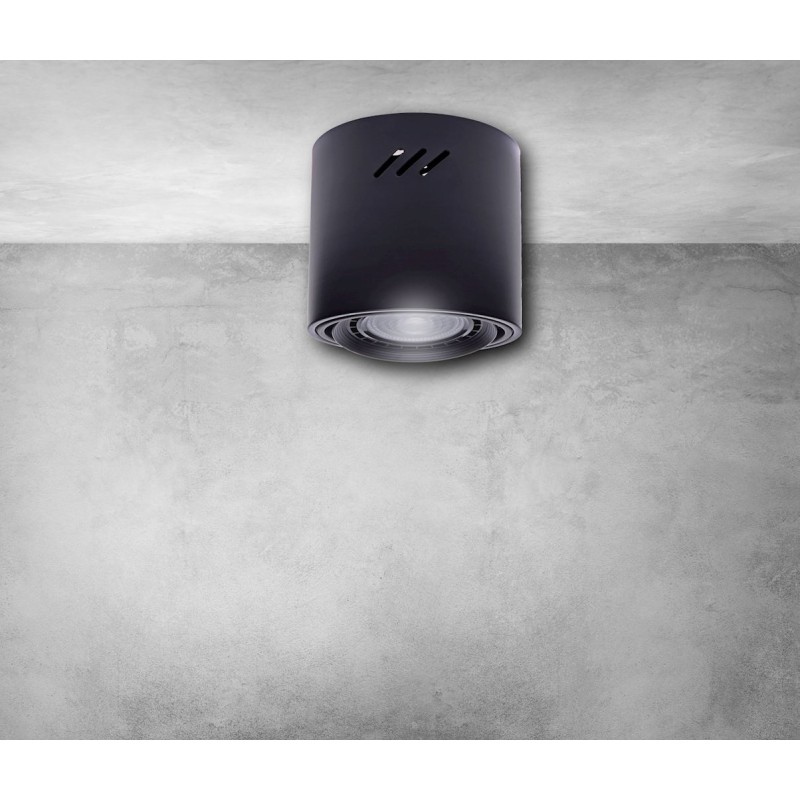 СТЕЛЬОВА ЛАМПА TUBO BLACK 1xAR111 (БЕЗ ЛАМПИ)