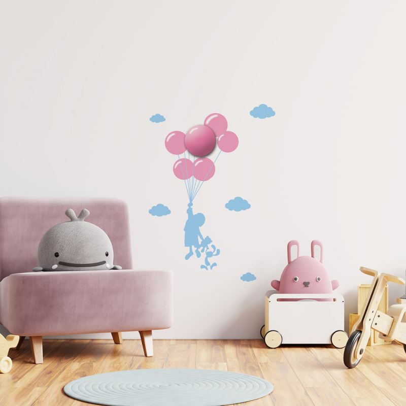 Kinderlampe BALLOONS 0,6W LED