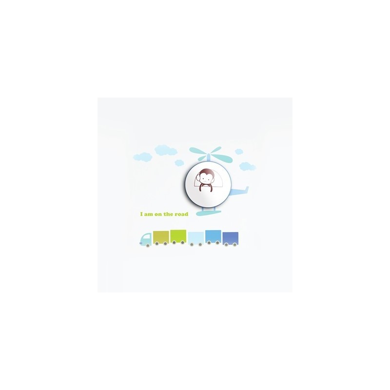 Lámpara infantil HELICOPTER 0,6W LED