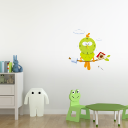 Дитяча лампа BIRD LED CLOCK 0,6W LED