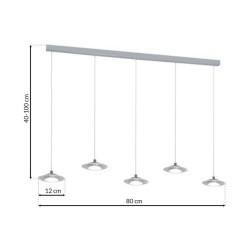 ПІДВІСНА ЛАМПА ELLIPSE 25W LED