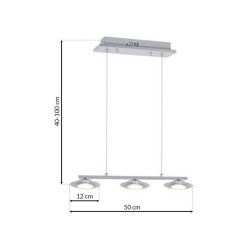 LÁMPARA COLGANTE ELLIPSE 15W LED
