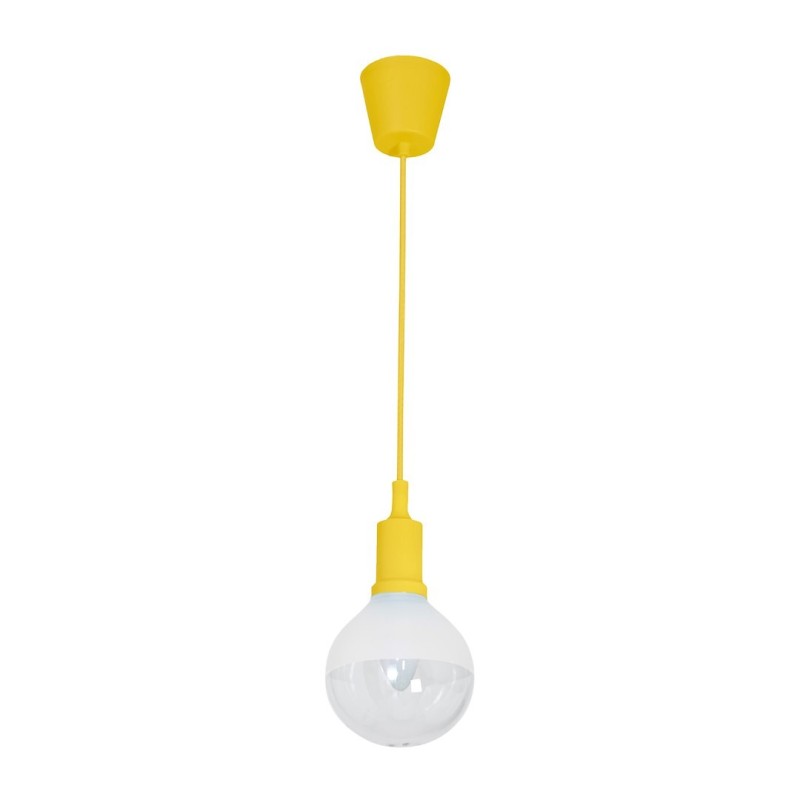 LÁMPARA COLGANTE BUBBLE YELLOW 5W E14 LED