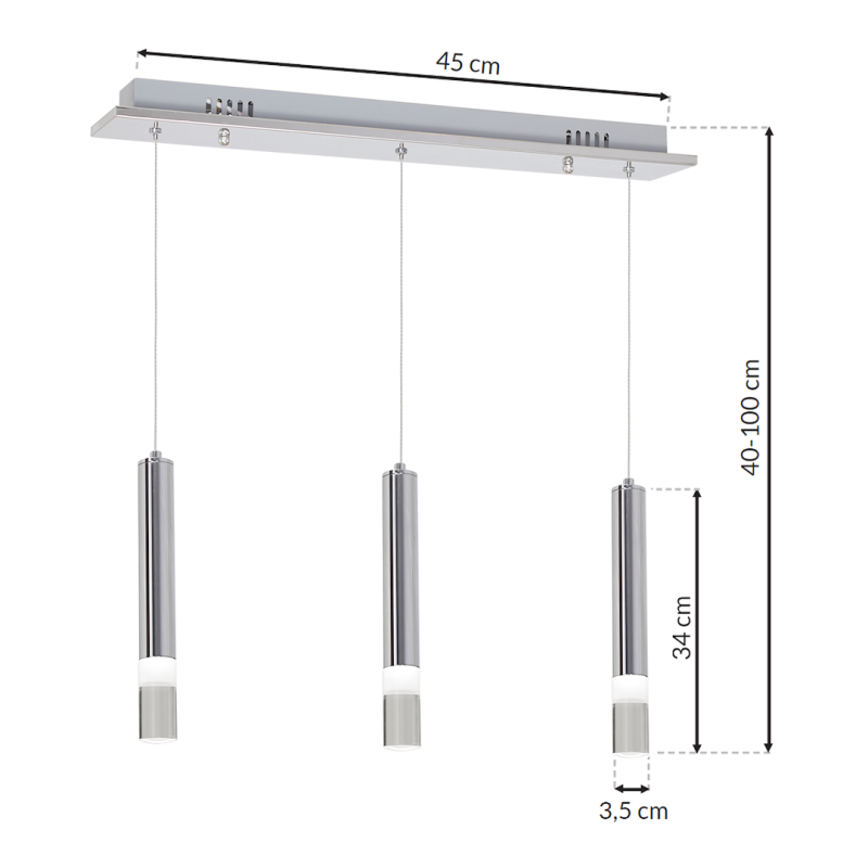 ICE 15W LED PENDANT LAMP