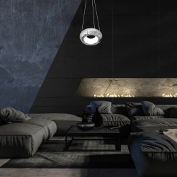 LÁMPARA COLGANTE MERCURIO 12W LED