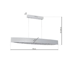 ПІДВІСНА ЛАМПА BOCCA 24W LED