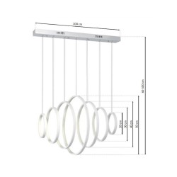 VERTIGO 96W LED PENDANT LAMP