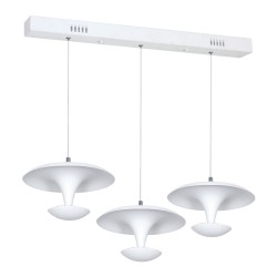 LÁMPARA COLGANTE COSTA 3x12W LED