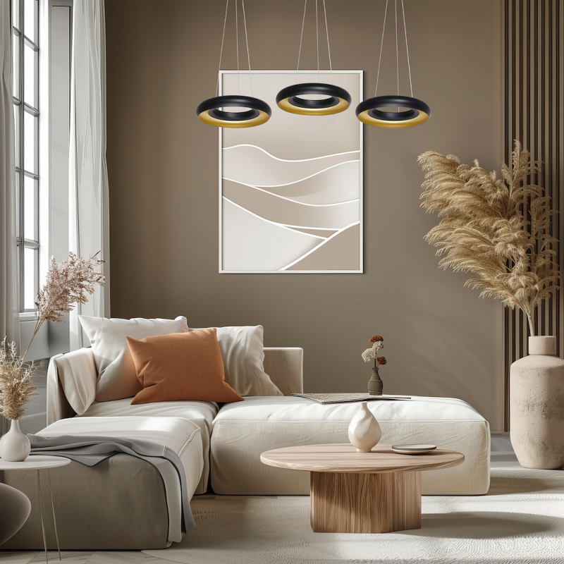 RONDO NERO 36W LED PENDANT LAMP