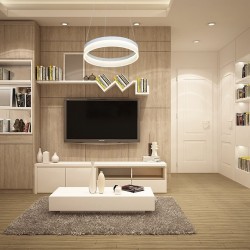 HÄNGELEUCHTE RING 24W LED