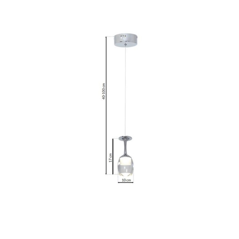 COPPA HANGING LAMP 1x5W LED