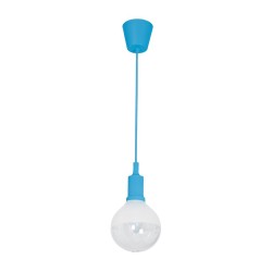 HÄNGELEUCHTE BUBBLE BLUE 5W E14 LED