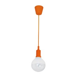 HÄNGELEUCHTE BUBBLE ORANGE 5W E14 LED